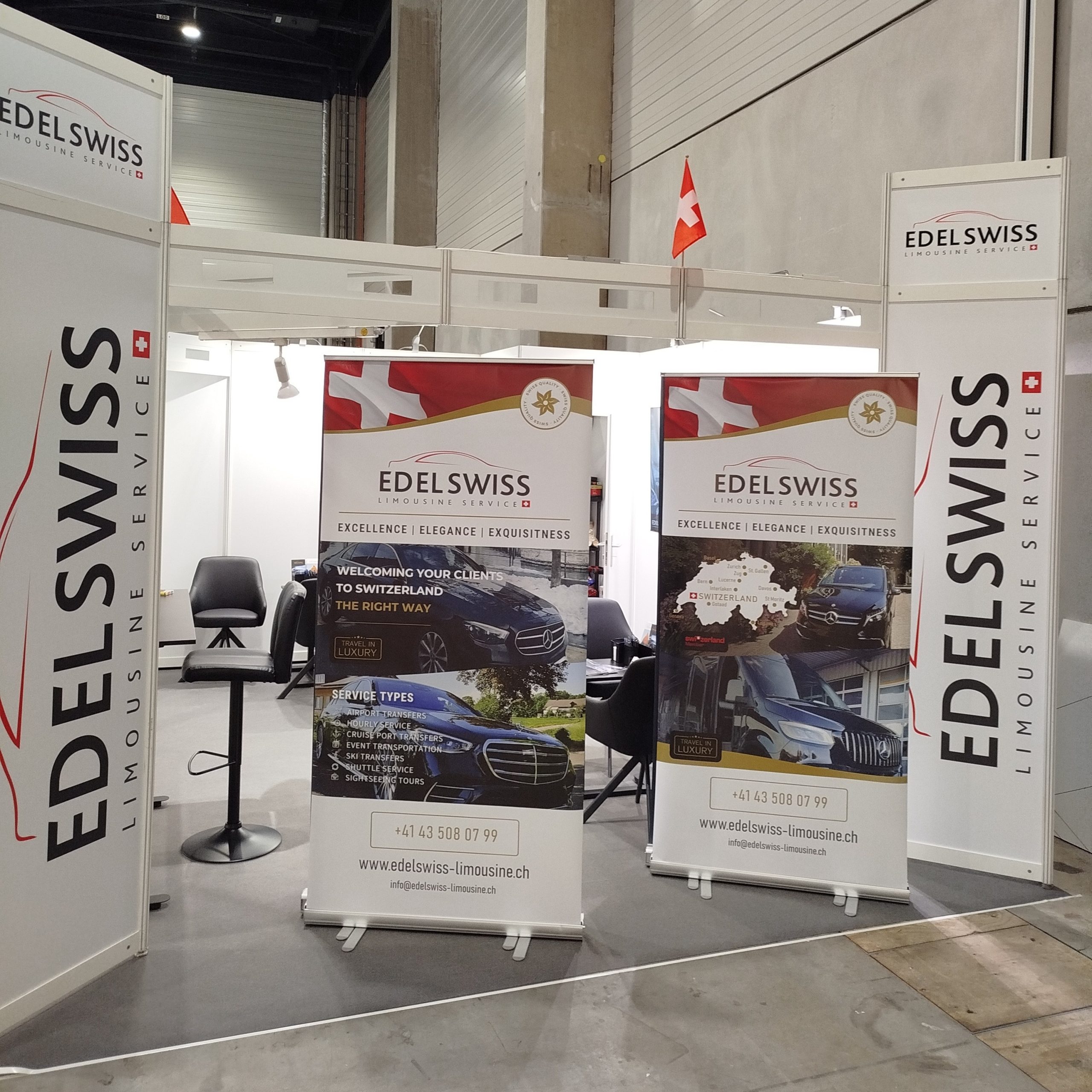 edelswiss limousine company itb Berlin EdelSwiss